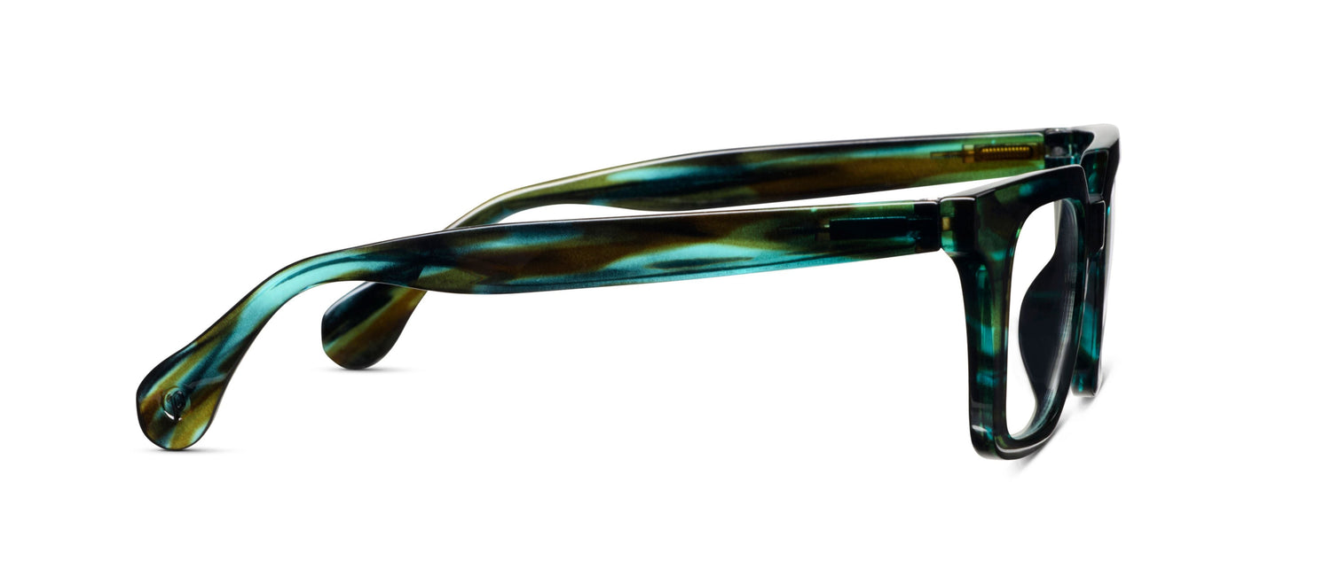 Page Readers Glasses Light Blocking - Teal Horn
