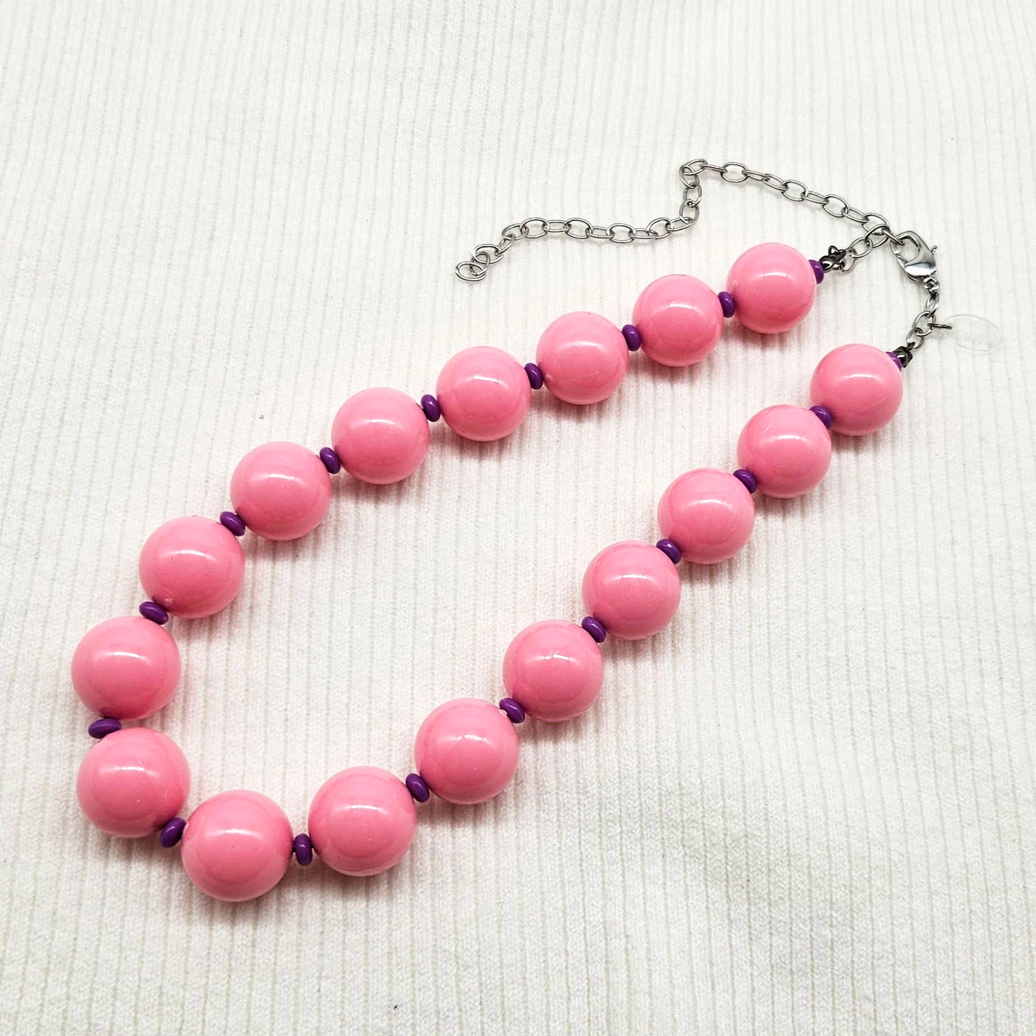 Guava Pop Marco  Necklace
