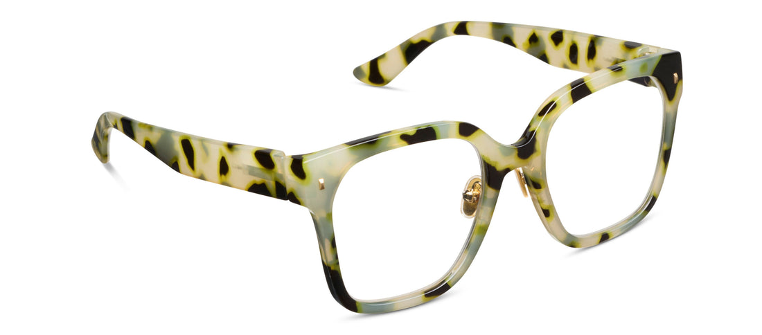 Piper Readers Glasses Light Blocking - Yellow Chai