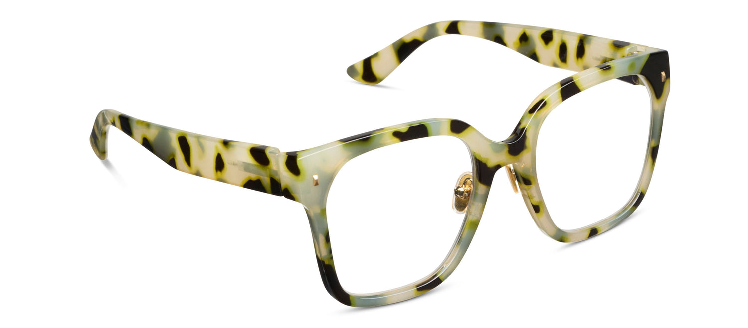 Piper Readers Glasses Light Blocking - Yellow Chai