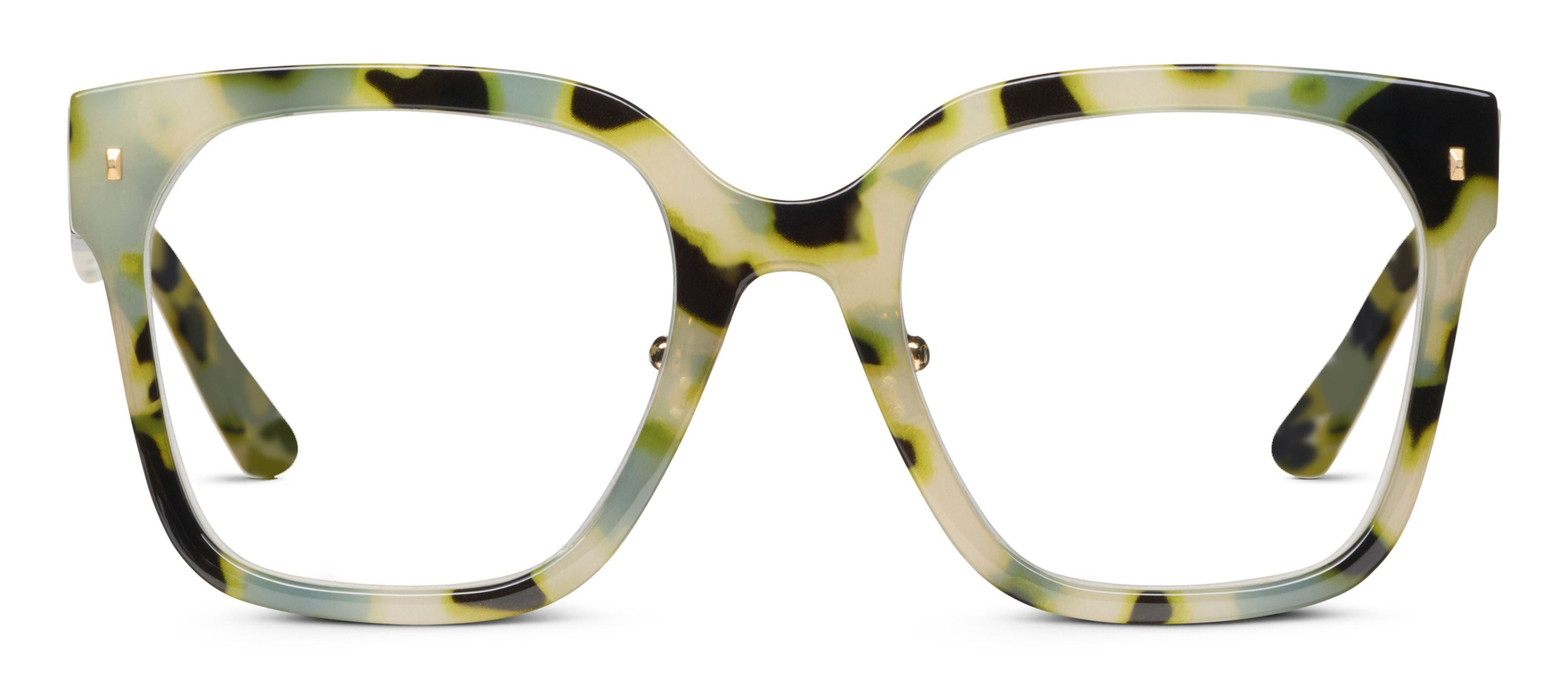 Piper Readers Glasses Light Blocking - Yellow Chai
