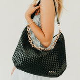 Sienna Slouchy Woven Shoulder Bag - TOP SELLER-Shoulder Bag-Pretty Simple