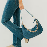 Sienna Slouchy Woven Shoulder Bag - TOP SELLER-Shoulder Bag-Pretty Simple