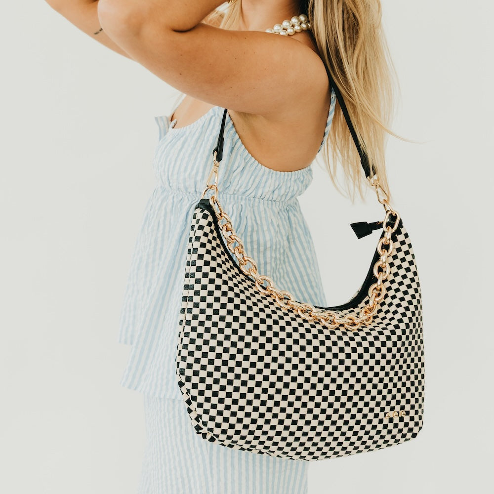 Sienna Slouchy Woven Shoulder Bag - TOP SELLER-Shoulder Bag-Pretty Simple