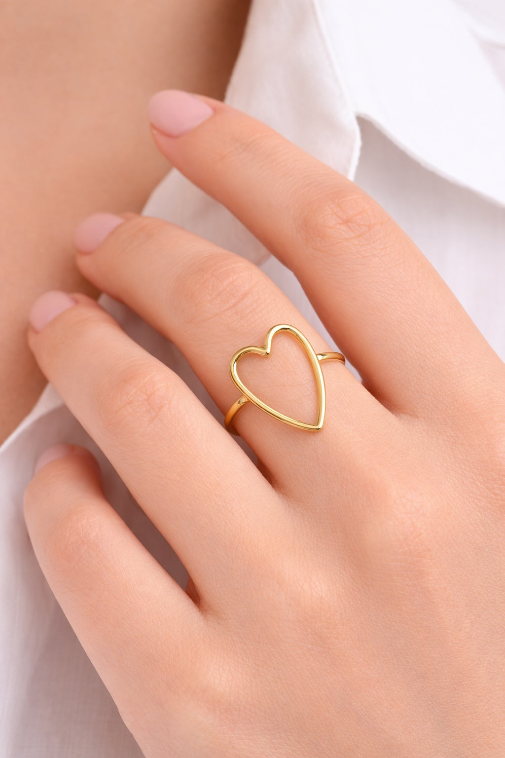 Open Heart Ring