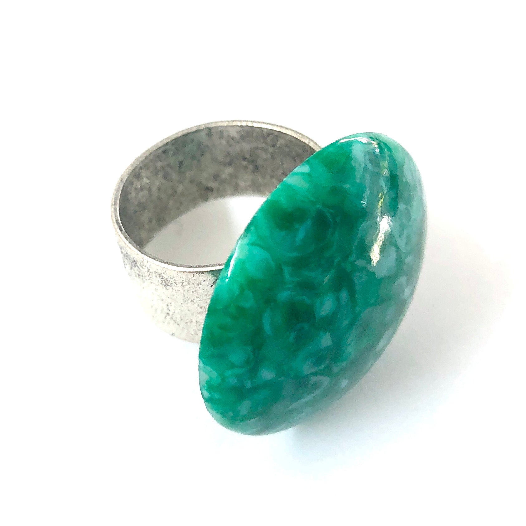 cocktail green ring