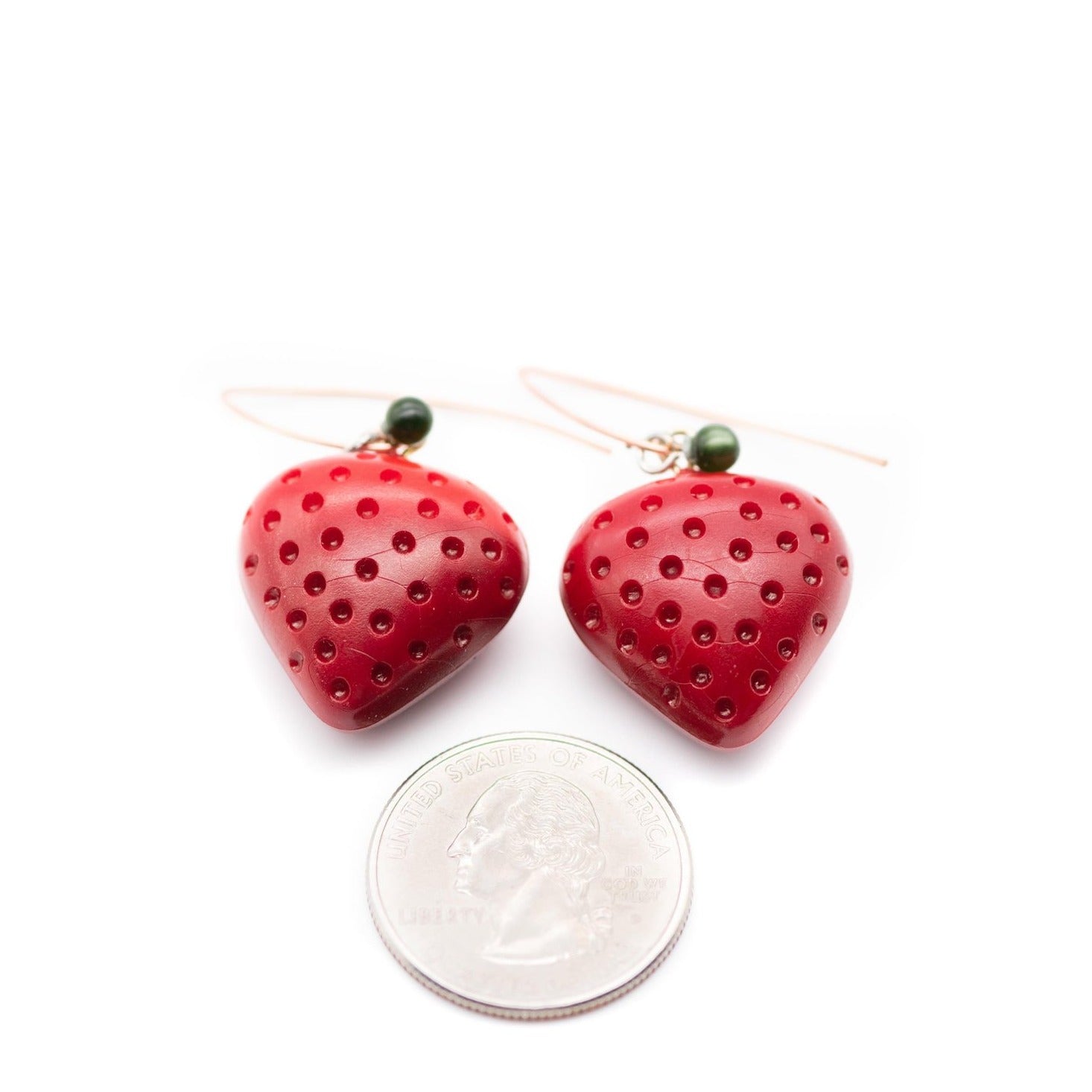 berry earrings