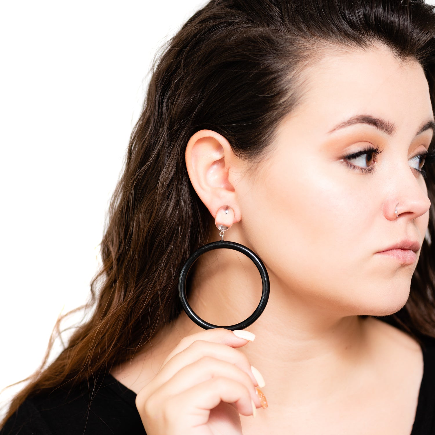 clear jewelry earrings