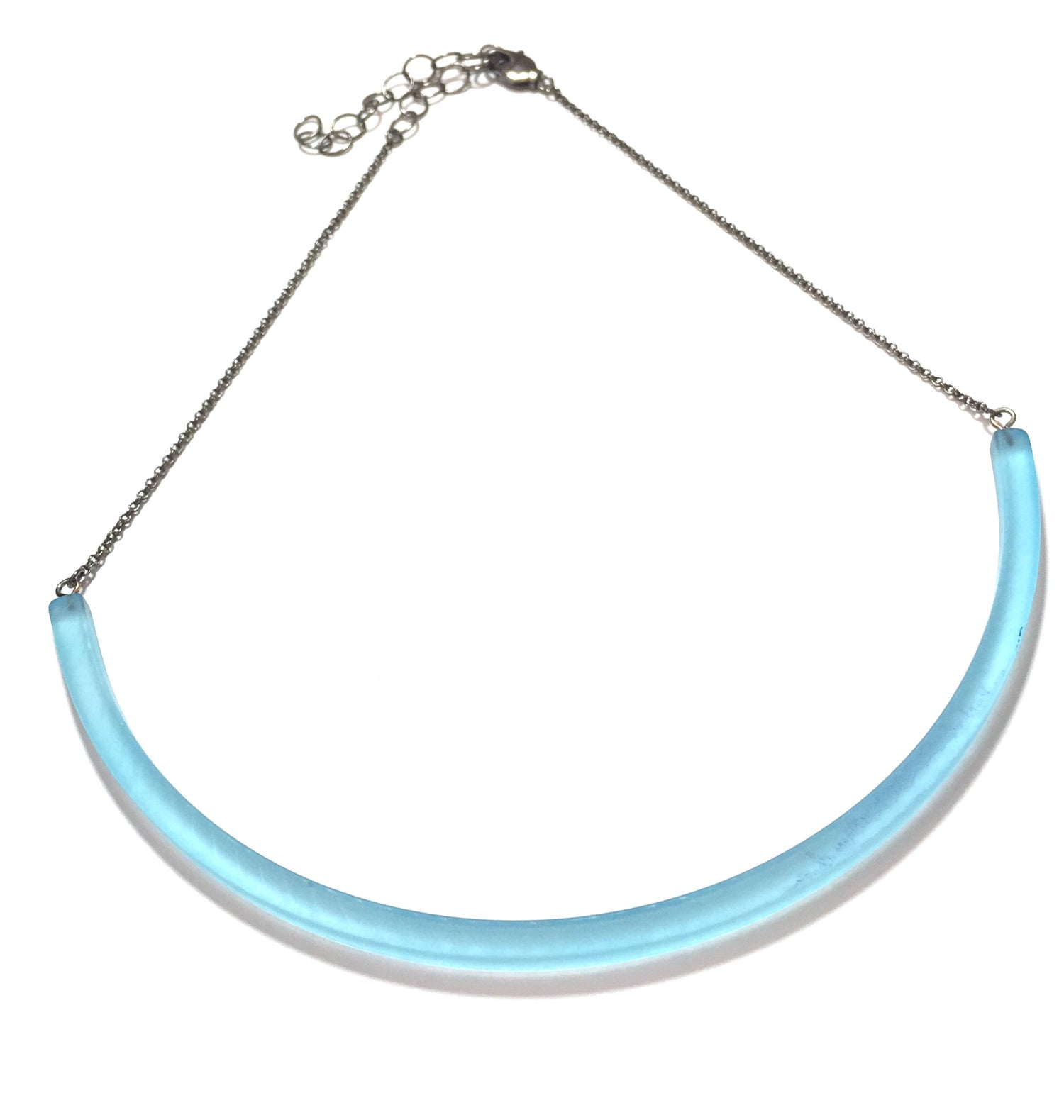 aqua bar necklace