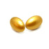 metallic gold earrings