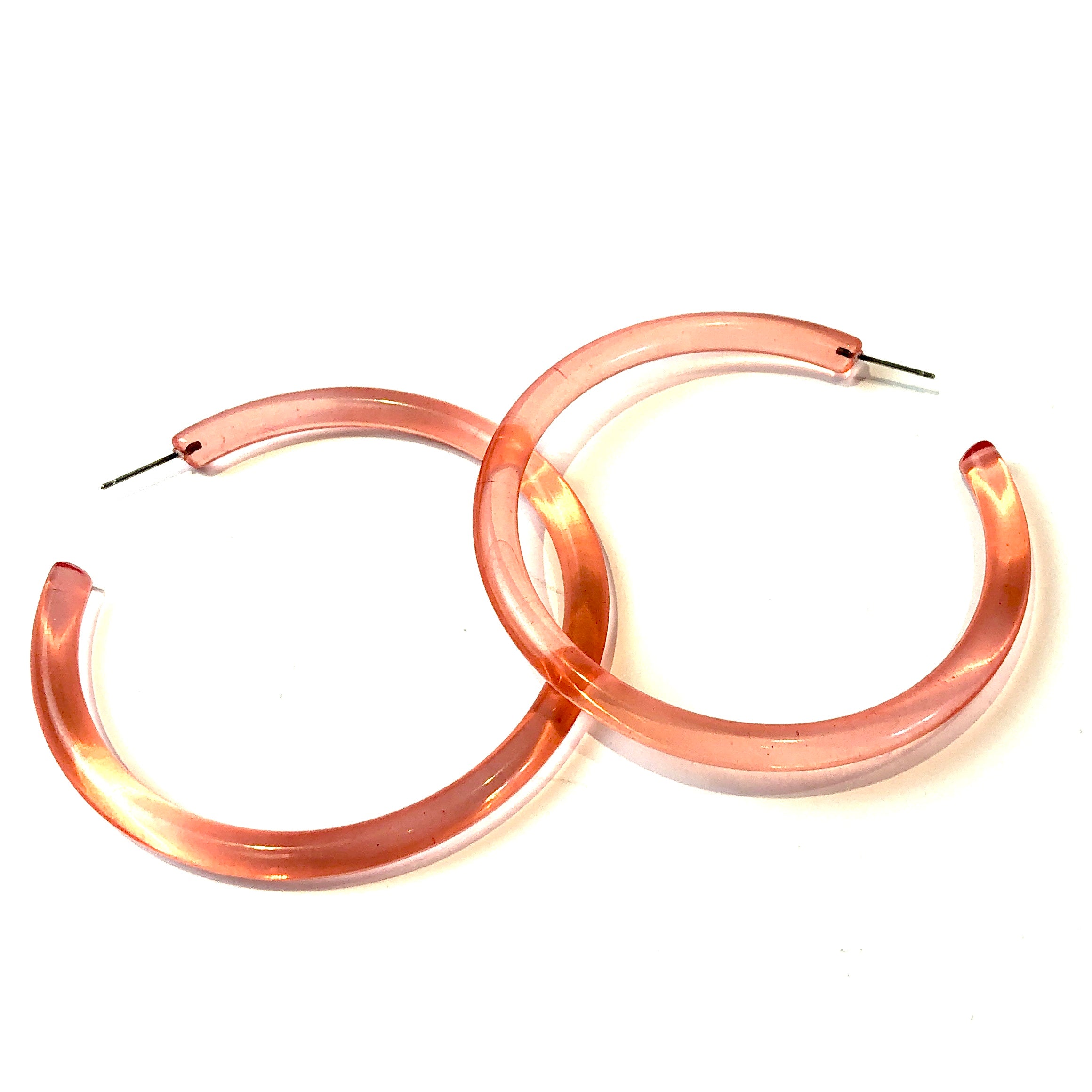 coral 3&quot; hoops