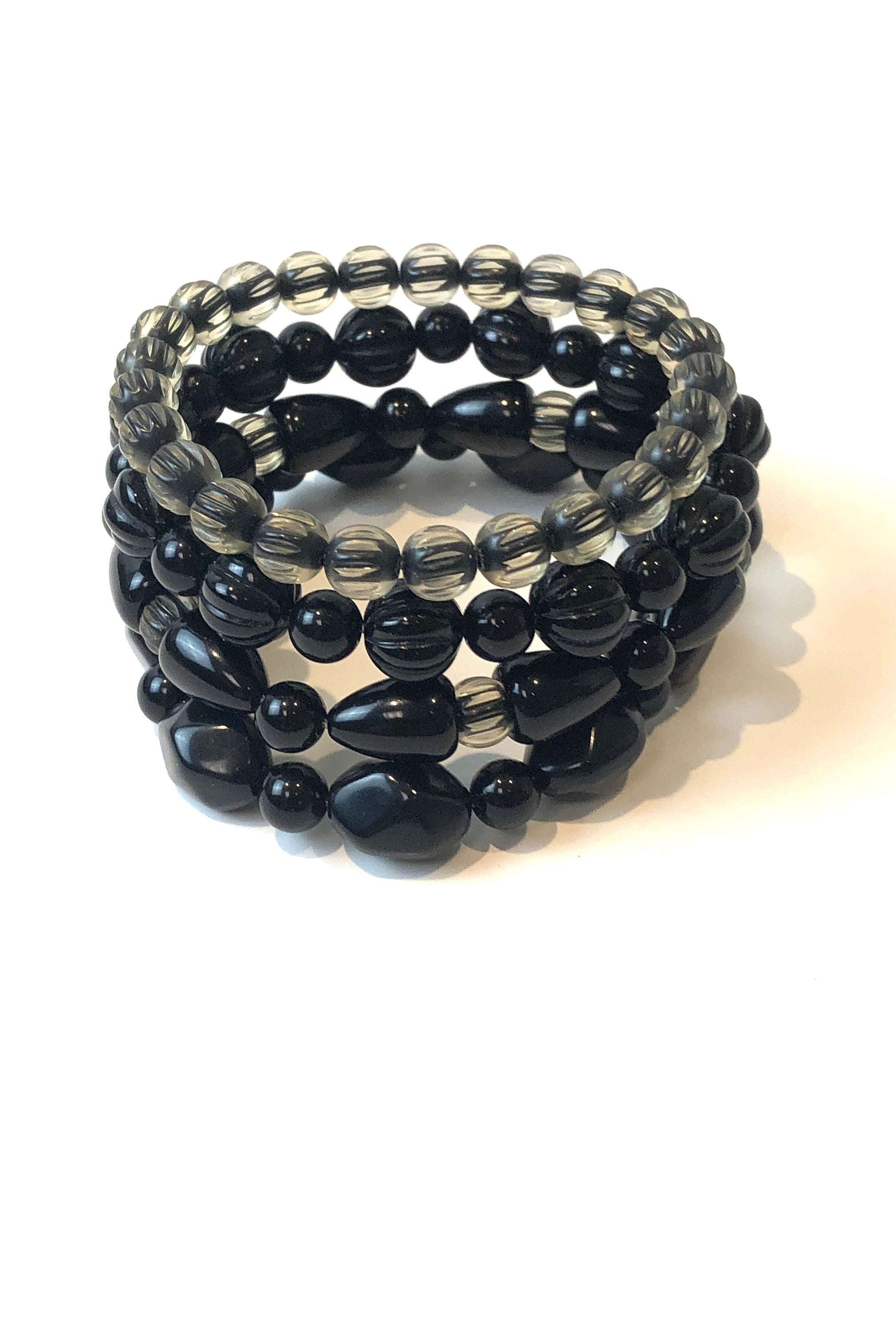 Black deals stretch bracelet