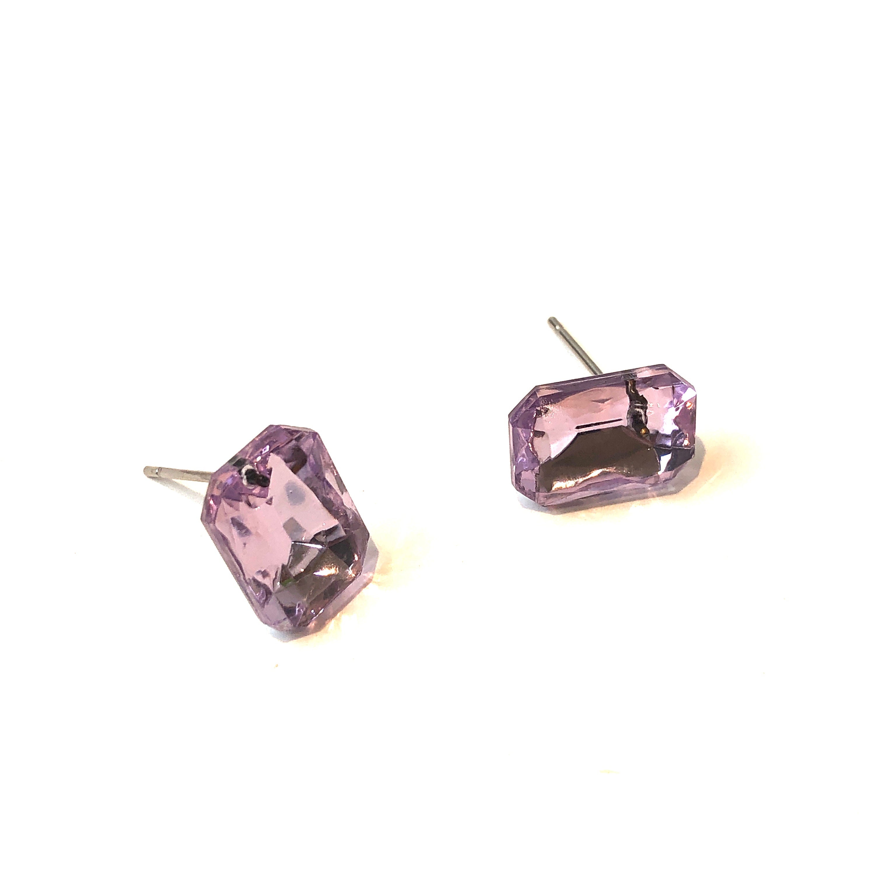pastel purple earrings