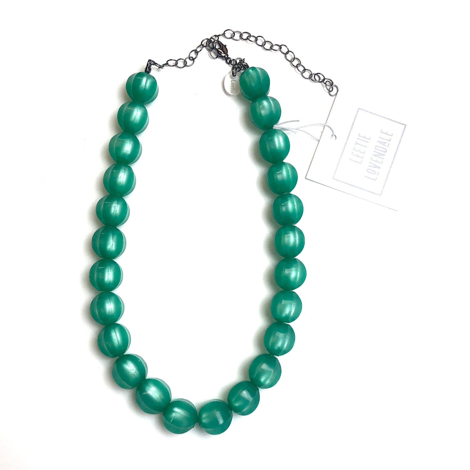 rare green necklace