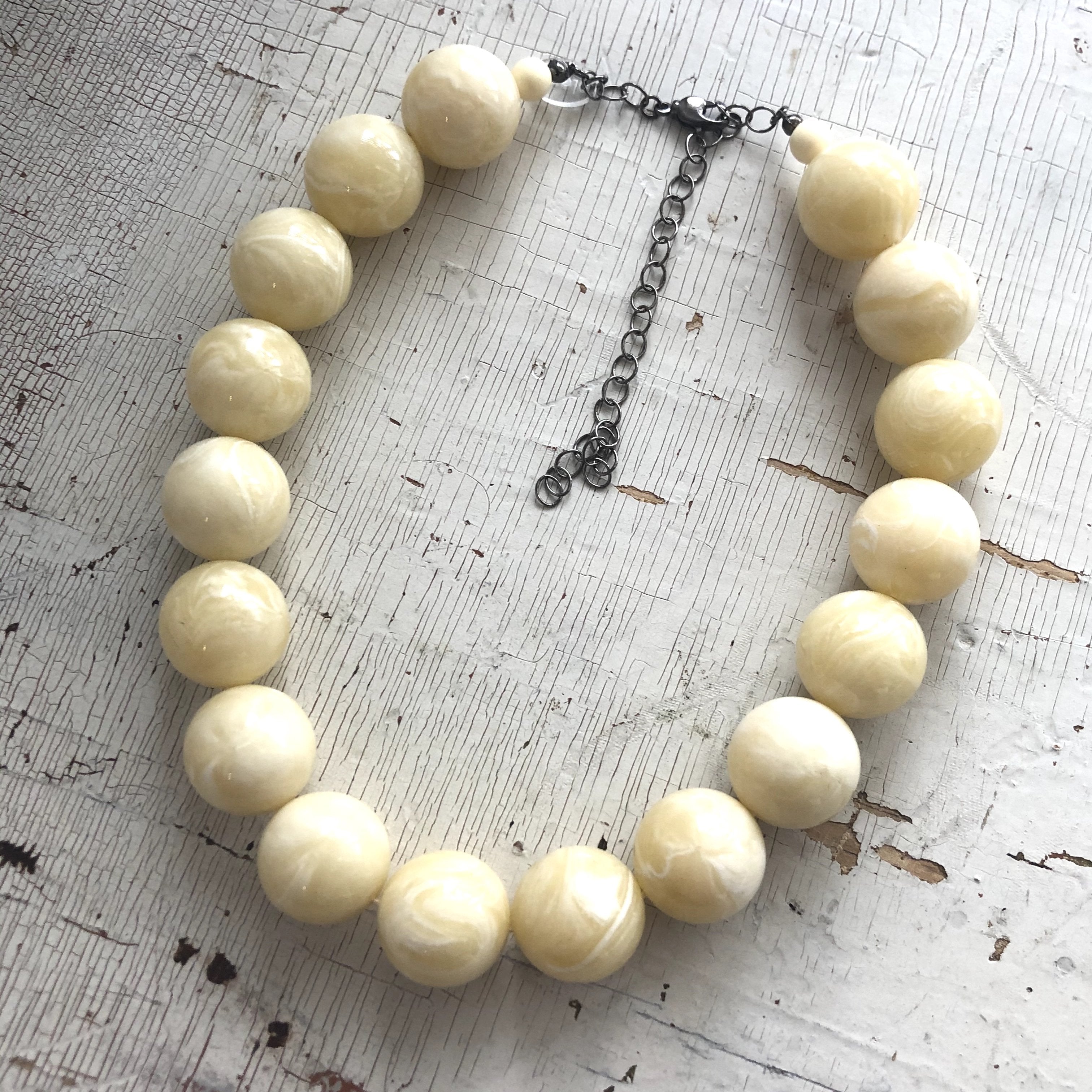 chunky ivory necklace