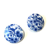 cobalt blue earrings