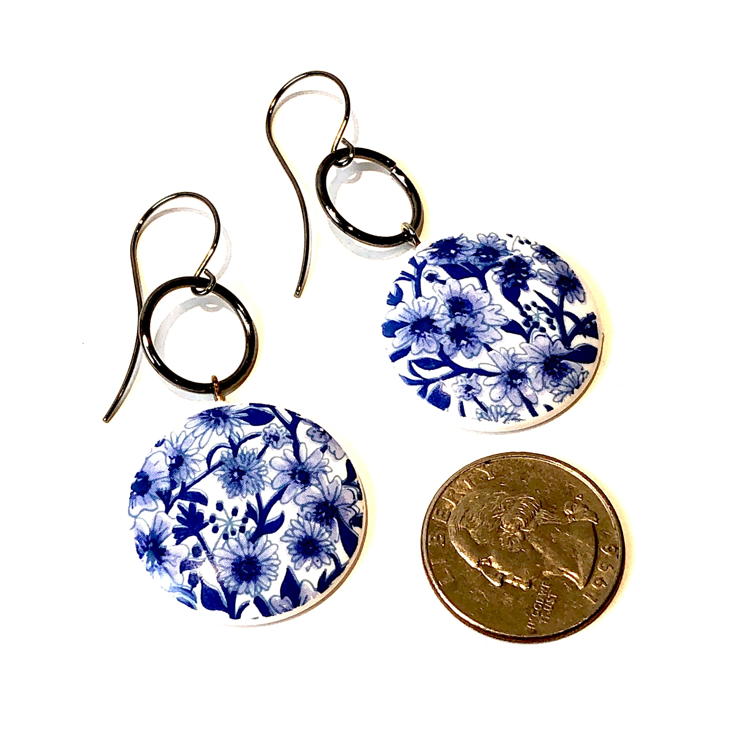 flower garden earrings