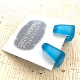 aqua blue earrings