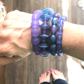 lilac periwinkle bracelet