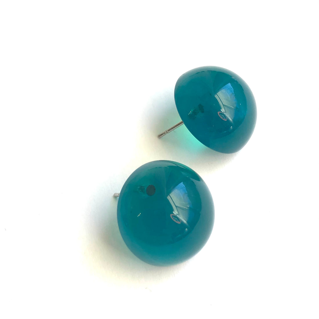 teal opal earrings