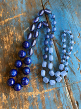 blue rosary rope