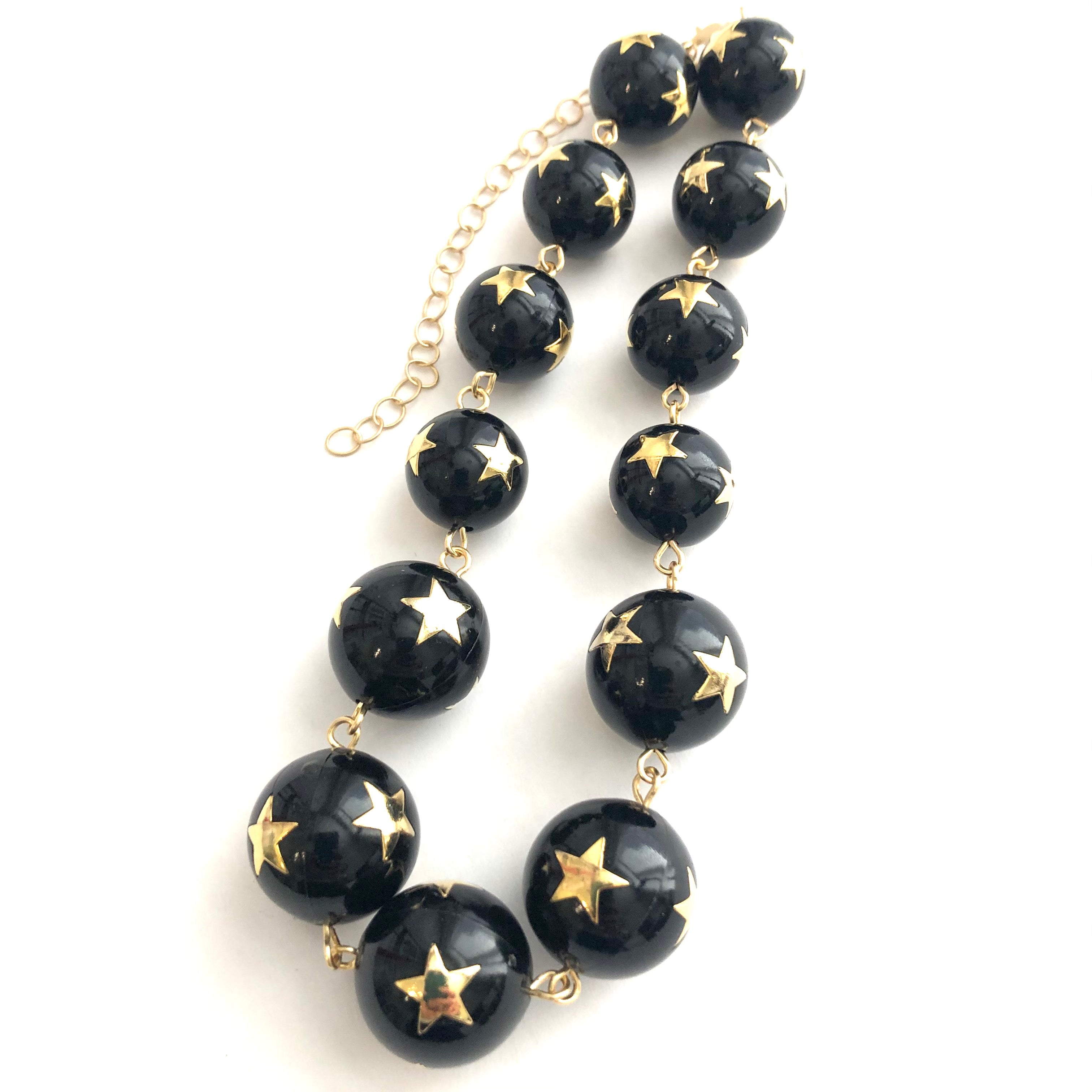 black star necklace