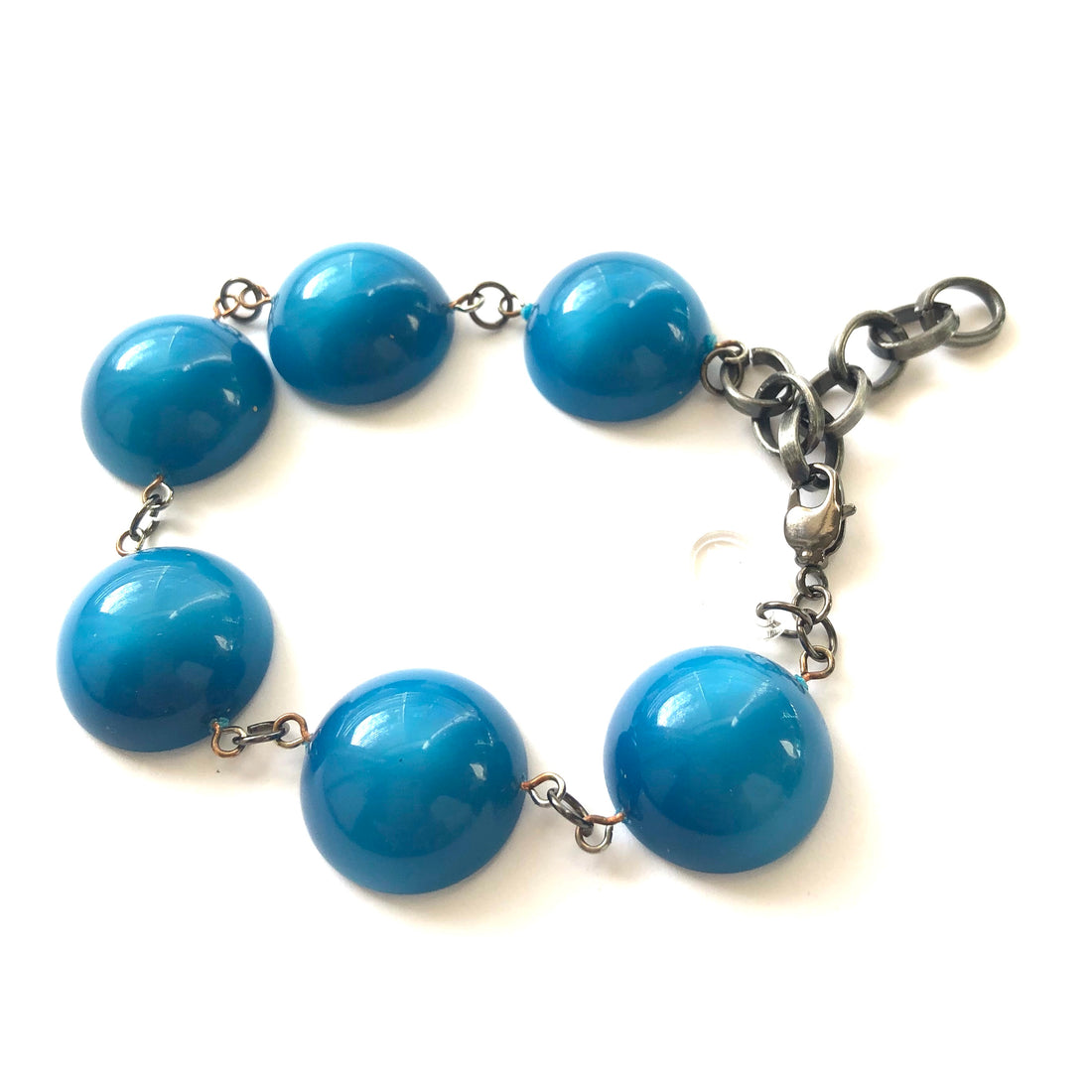 aqua blue moonglow bracelet