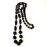 black beaded necklace