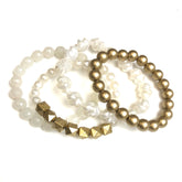 white gold bracelets