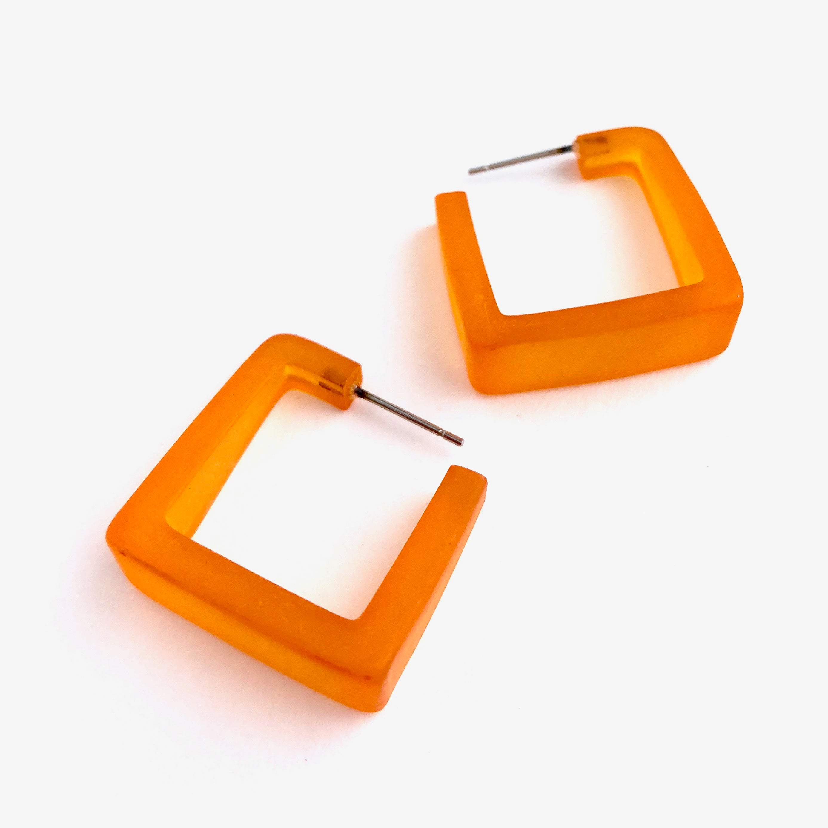 square orange hoops