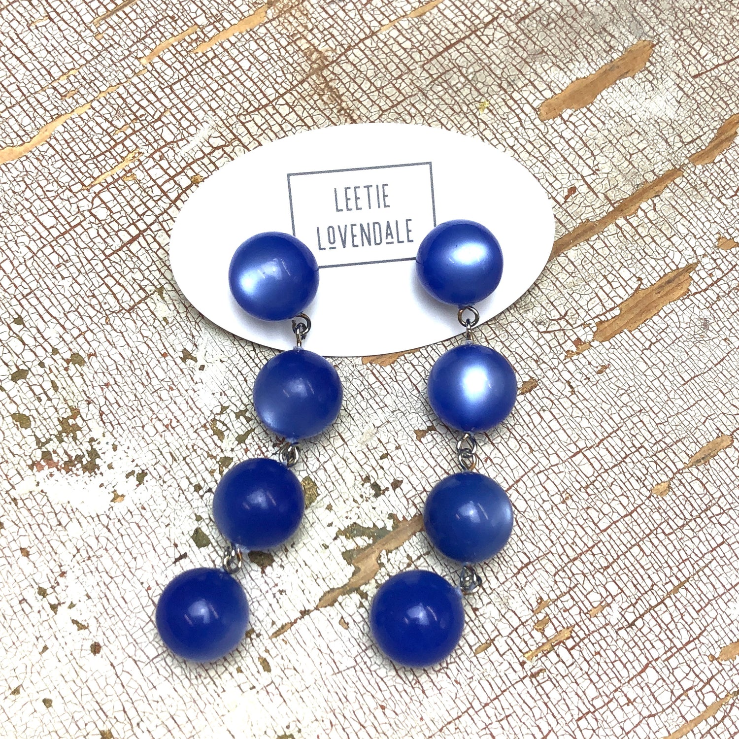 periwinkel blue earrings