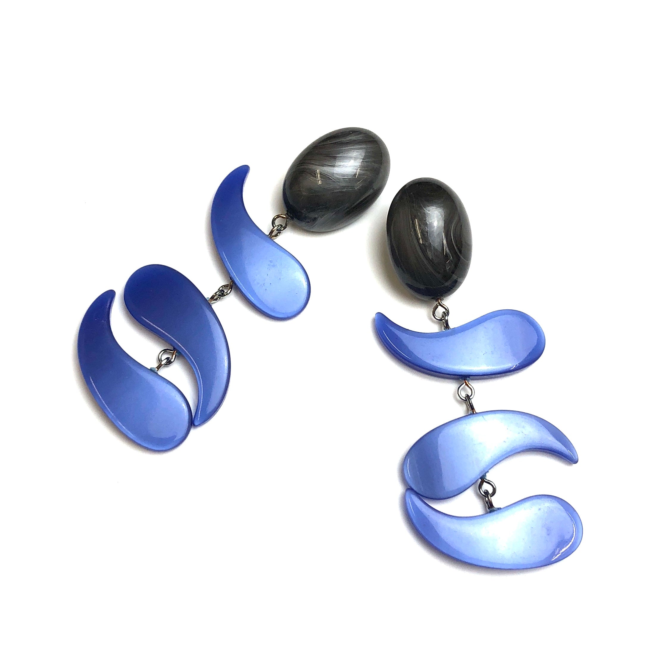 blue moonglow earrings