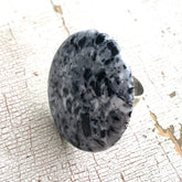 speckled granite ring