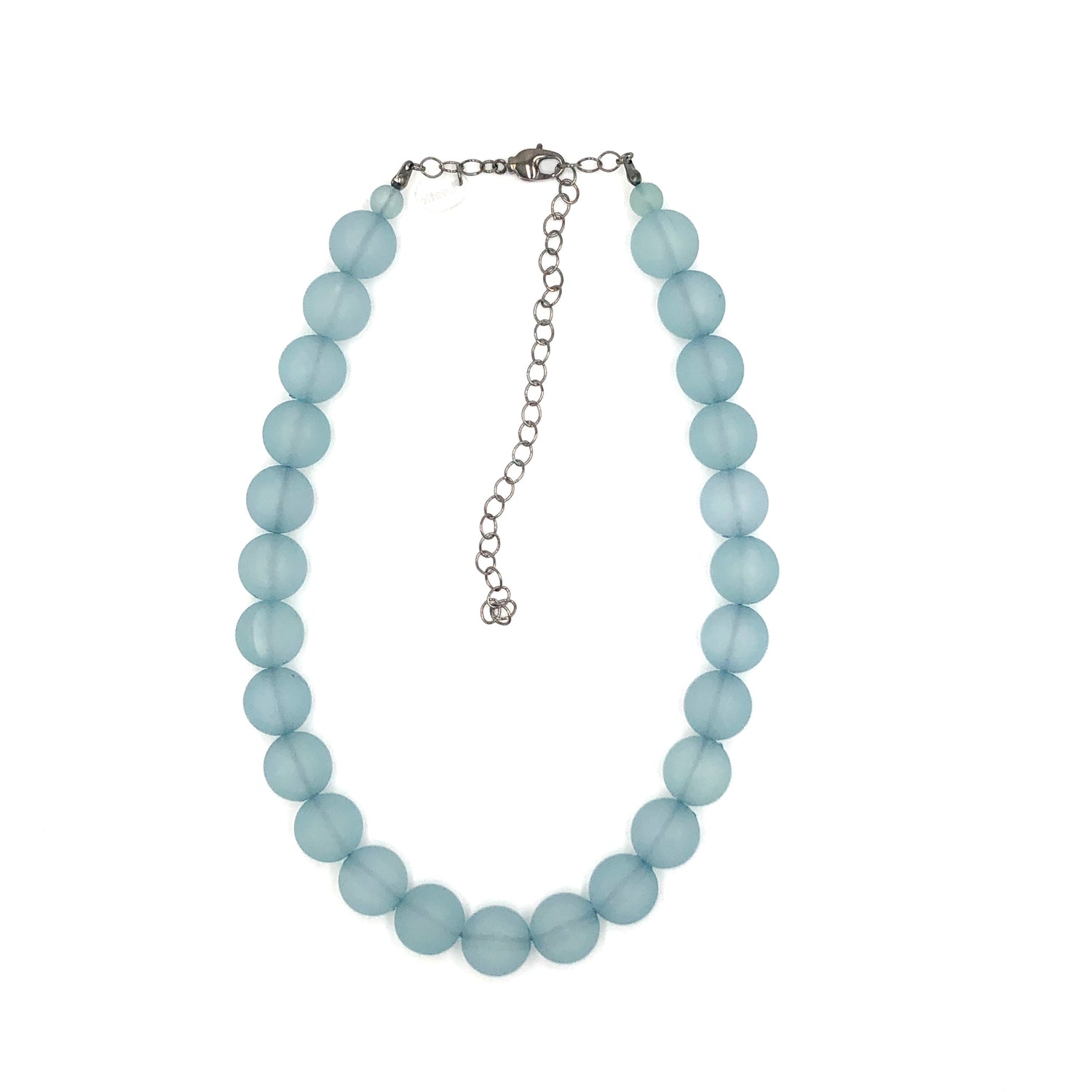 teal marco necklace