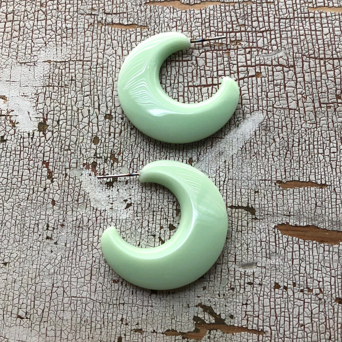 mint green hoops