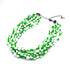 mid mod green necklace