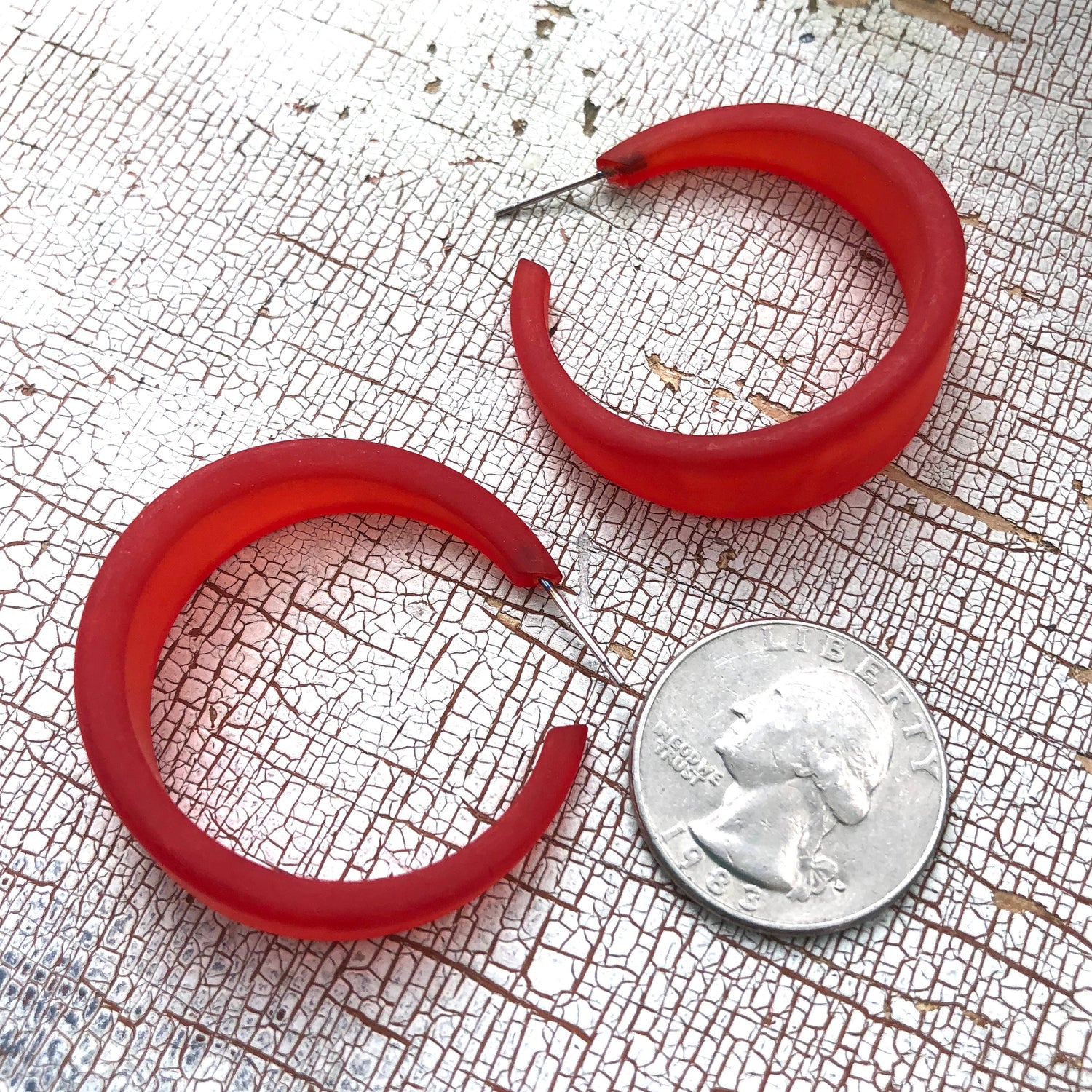 large red hoops