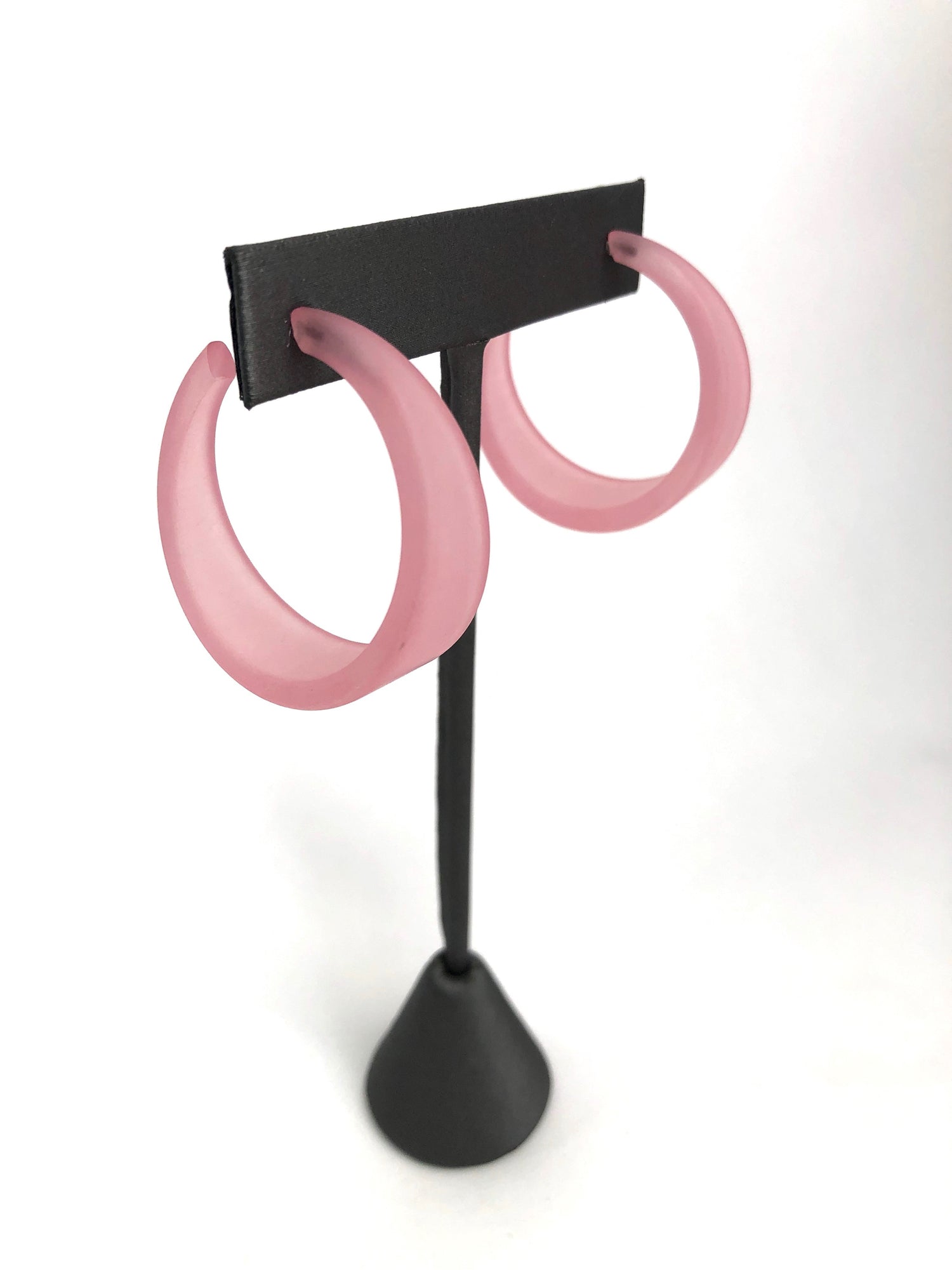 pink emily hoops