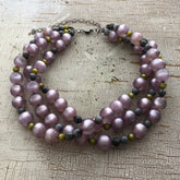 vintage moonglow necklace