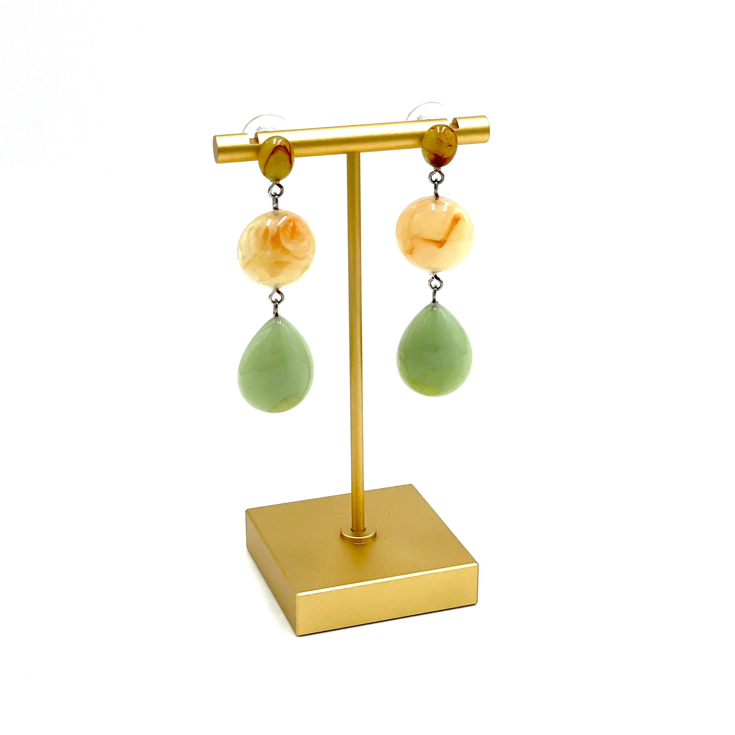 Vintage Lucite Trinket Earrings