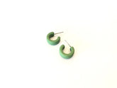 small lime green hoops
