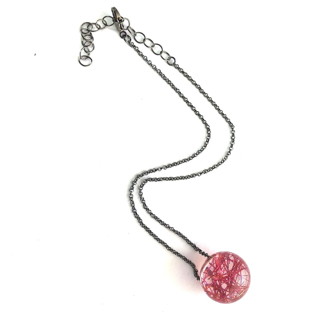 cranberry confetti necklace