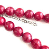vintage red beads