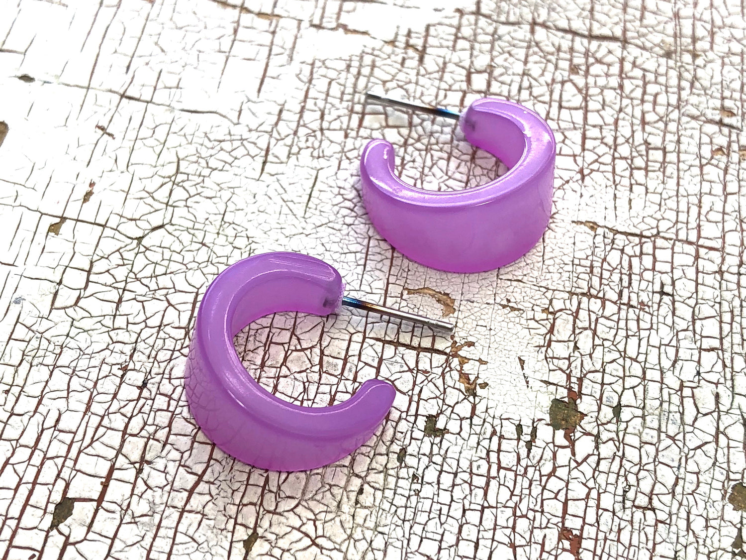 lavender hoops