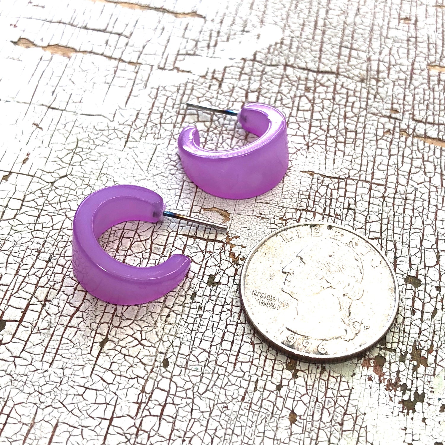 lilac moonglow hoops