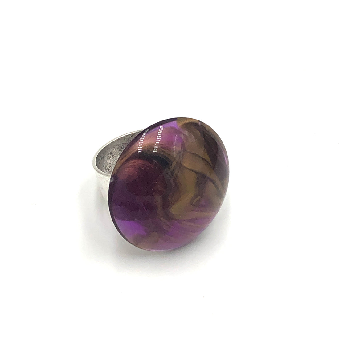 purple fashion ring