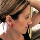 mini hoop earrings