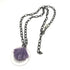 lilac pendant necklace