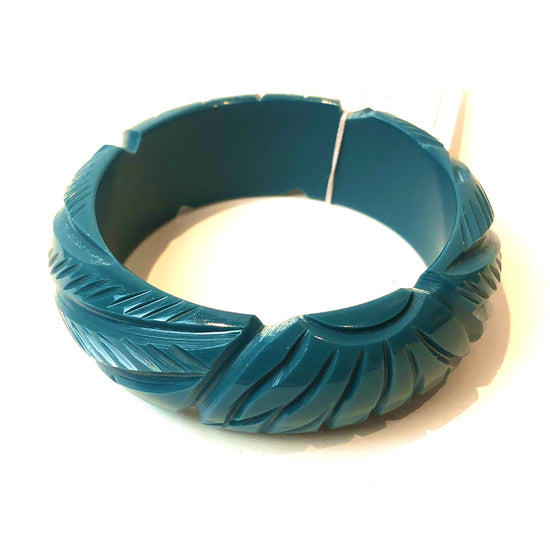 teal blue bracelet