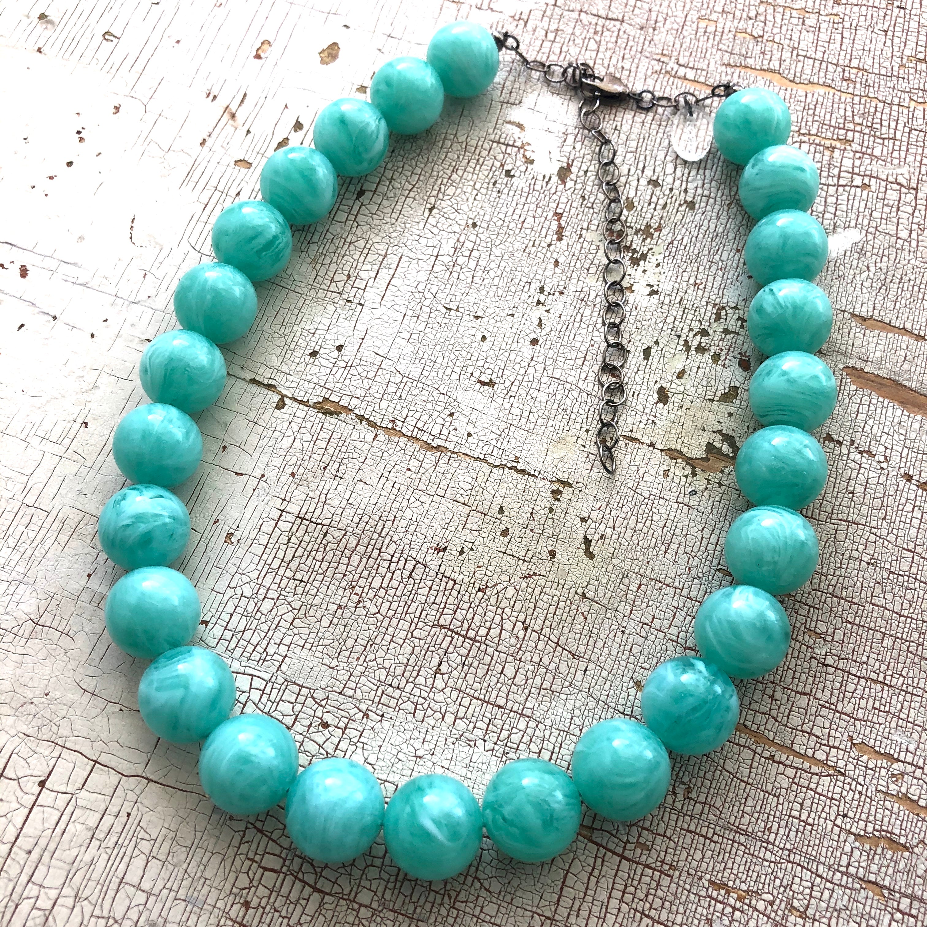 clear turquoise jewelry